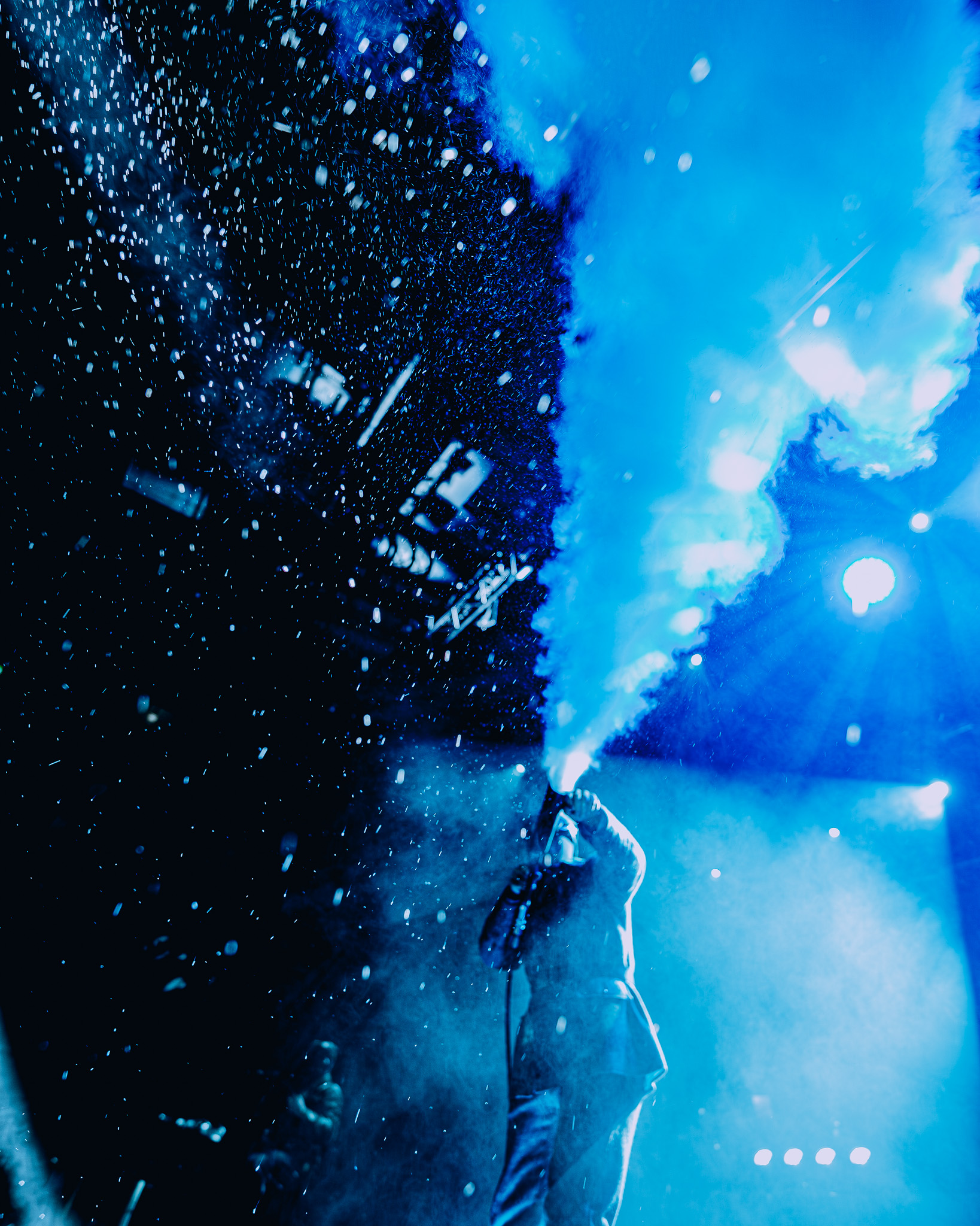 Snow and cryo effects on stage